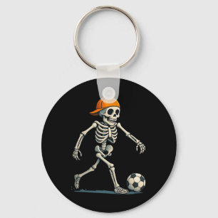 Chaveiro Esqueleto Futebol Halloween Fantasia Preguiçosa En