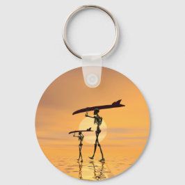 Chaveiro Esqueletos com pranchas