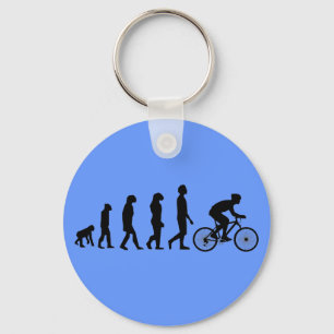Chaveiro Esquema de Evolução Humana do Ciclismo Moderno