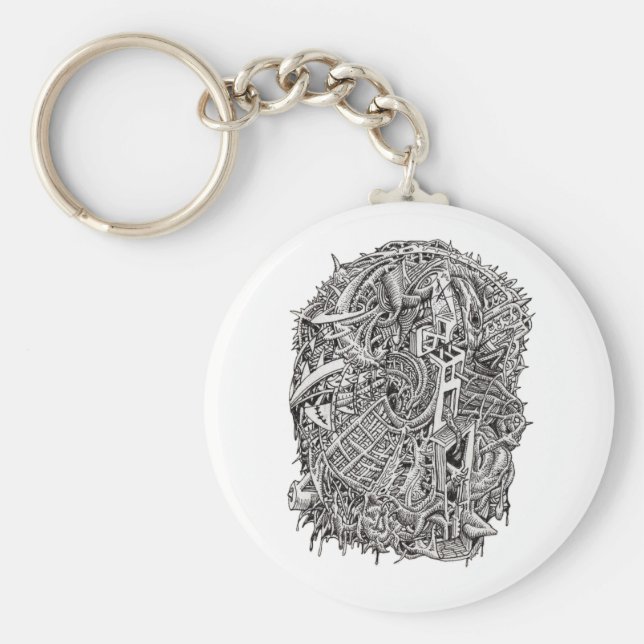 Chaveiro Esquerda por Brian Benson (Frente)