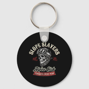 Chaveiro Esquiadores de Freestyle Skiing Slope Slayers Aven