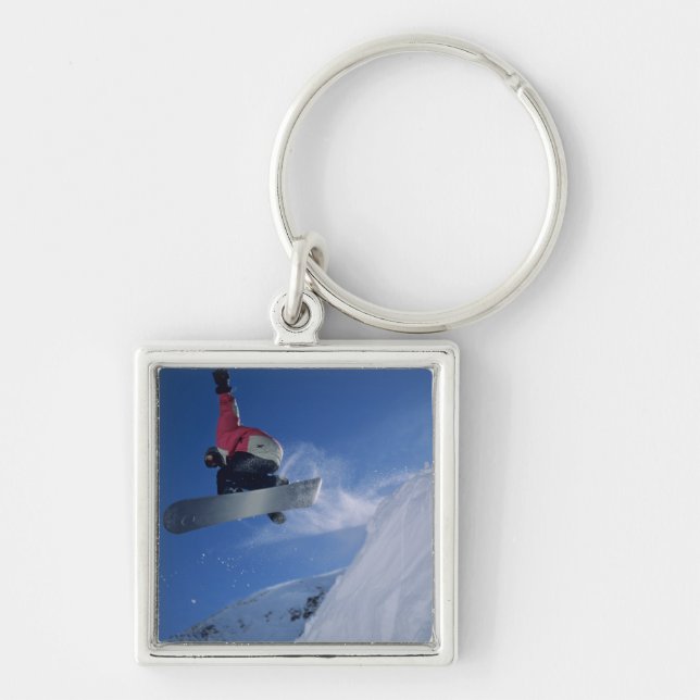Chaveiro Esquiando no Snowbird Resort, Utah (MR) (Frente)