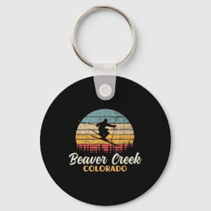 Chaveiro Esquiar em Beaver Creek Colorado Montanha Vintage