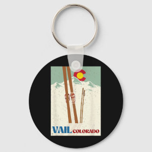 Chaveiro Esquiar em Vail Colorado Montanhas Rochosas Férias