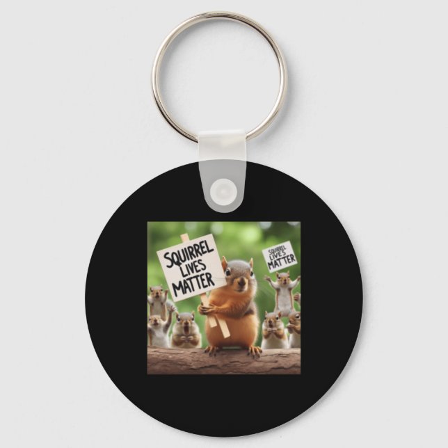 Chaveiro Esquilo Vive Sticker (Frente)