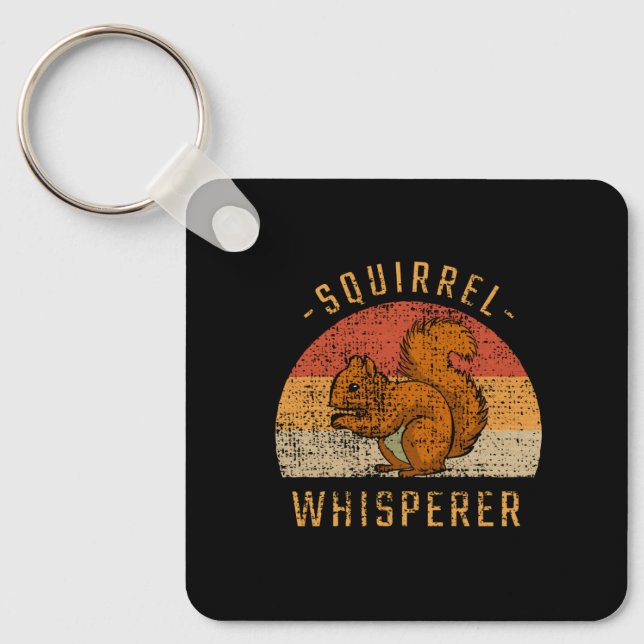 Chaveiro Esquilo - Whisperer de Esquilo (Frente)