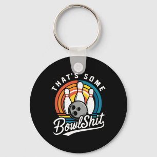 Chaveiro Essa é uma Boliche de Bowl Bola de boliche Engraça