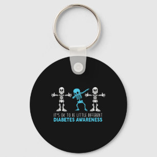 Chaveiro Está bem ser um pouco diferente de diabetes tipo 1