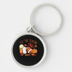 Chaveiro Esta É A Época De Futebol Pumpkin - Athle De Ação 
