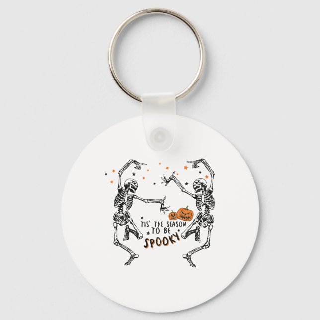Chaveiro Esta É A Época Para Ser Spooky Queda A Dança De Ha (Frente)