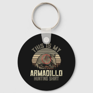 Chaveiro Esta É A Minha Camisa De Caça Armadillo - Retro Ar
