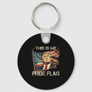 Chaveiro Esta É Minha Bandeira Americana Patriótica
