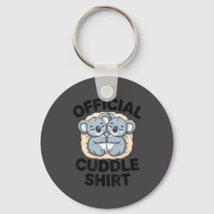 Chaveiro Esta É Minha Camisa de Abraço Coala Fofa Combinand