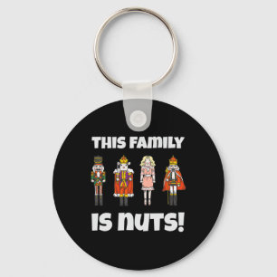 Chaveiro Esta Família É Loucos Que Nutcracker Esquadrão Cor