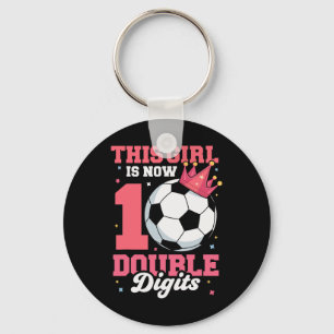 Chaveiro Esta Garota Agora é uma Garota de Futebol de Dois