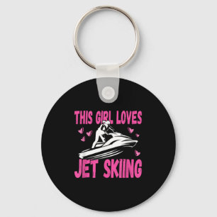 Chaveiro Esta Menina Adora Jet Skiing Jet Ski Girl