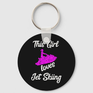 Chaveiro Esta Menina Adora Jet Skiing Watercraft Jet Ski Wa