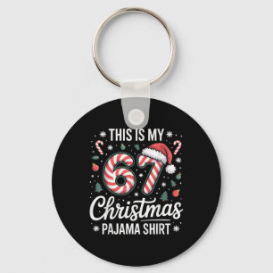 Chaveiro Esta Minha 67 Camisa de Natal 67 Meme Geração Alph