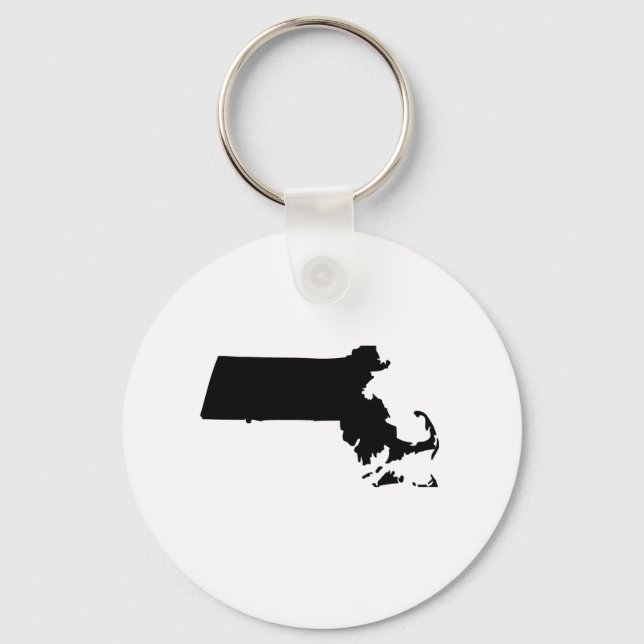 Chaveiro Estado Americano de Massachusetts (Frente)