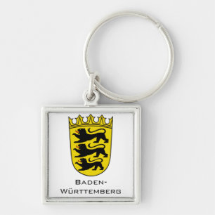 Chaveiro Estado de Baden-Württemberg Grande Brasão de Armas