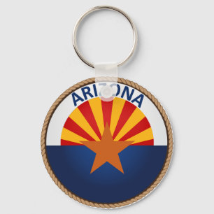 Chaveiro Estado de selo da bandeira da arizona
