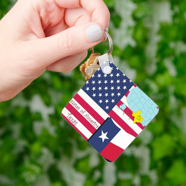 Chaveiro Estado do Texas (Criador carregado)