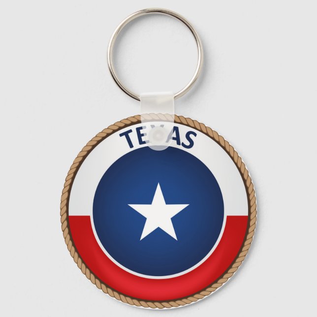 Chaveiro Estado do Texas Flag Seal (Frente)
