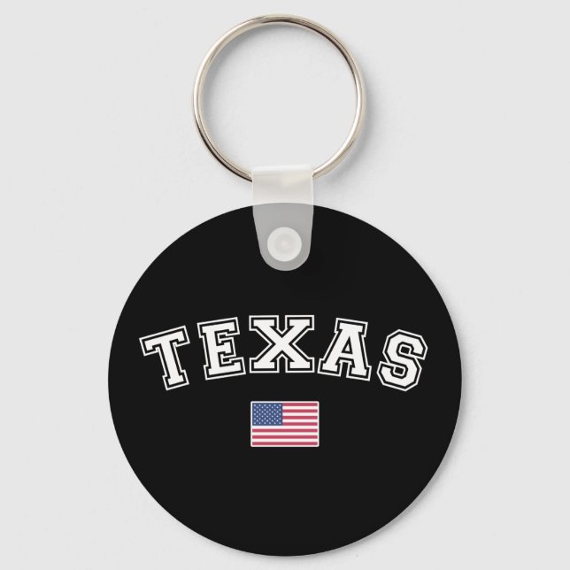 Chaveiro Estado do Texas USA Flag (Frente)