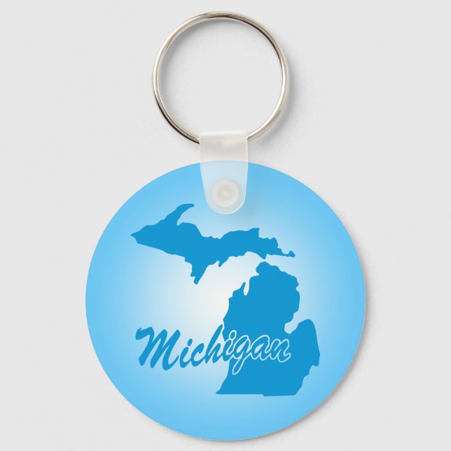 Chaveiro Estado Michigan (Frente)