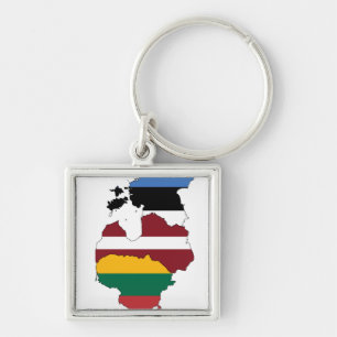 Chaveiro Estados Bálticos