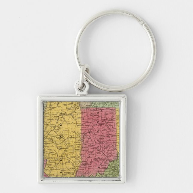 Chaveiro Estados ocidentais, EUA (Frente)