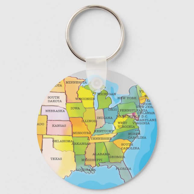 Chaveiro Estados Unidos da América (Frente)