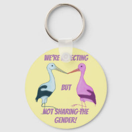 Chaveiro estamos esperando, não compartilhando o gênero! di