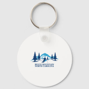 Chaveiro Estância de esqui de Beech mountain na Carolina do