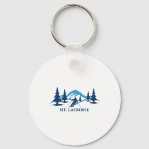 Chaveiro Estância de esqui Mt. Lacrosse Wisconsin Esquiando