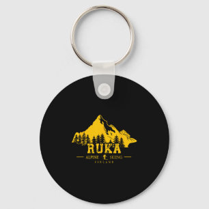 Chaveiro Estância de Esqui Ruka Finlândia Kuusamo Rukatuntu