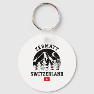 Chaveiro Estância de esqui Zermatt Suíça Alpes Esqui Alpino