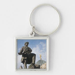 Chaveiro Estátua com cúpula de vidro no edifício Kunstverei