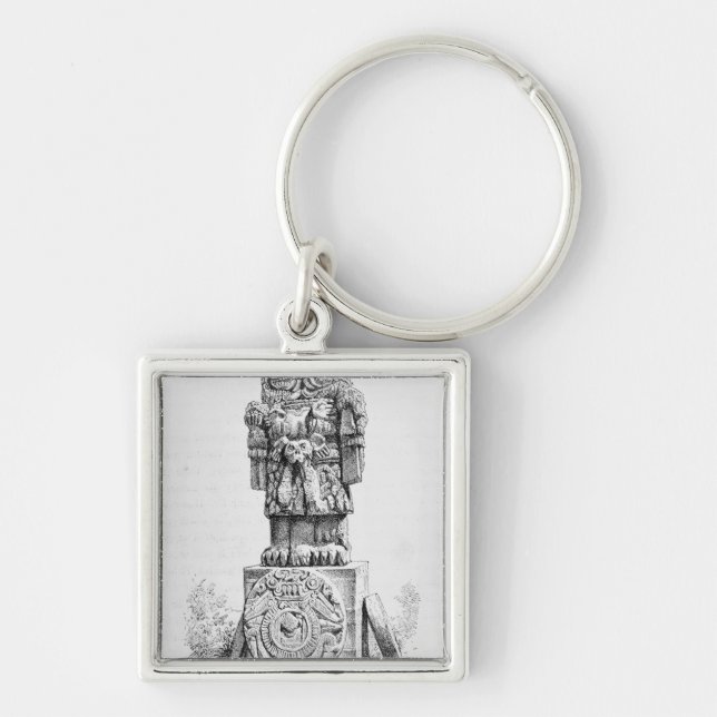 Chaveiro Estátua da deusa Coatlicue (Frente)