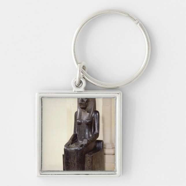 Chaveiro Estátua da deusa leão-dirigida Sekhmet (Frente)