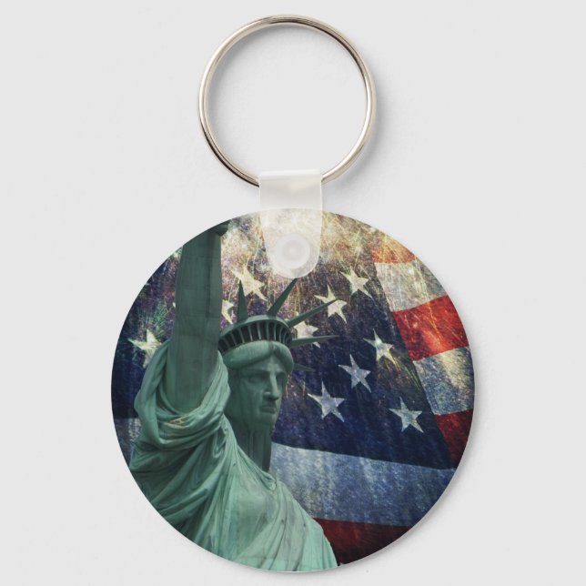 Chaveiro Estátua da Liberdade (Frente)