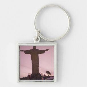 Chaveiro Estátua de Cristo no Corcovado, perto da periferia