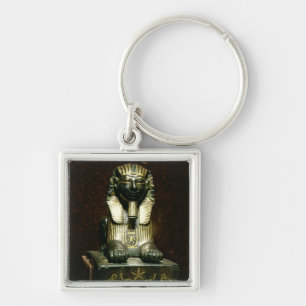 Chaveiro Estatueta de uma esfinge do rei Tuthmosis III, K