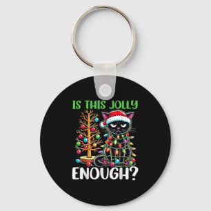 Chaveiro Este É Jolly Engraçado O Suficiente, Negra.