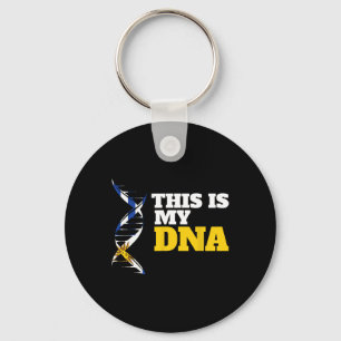 Chaveiro Este É Meu Dna Orgulhoso Patriota Ucraniano Ucrâni