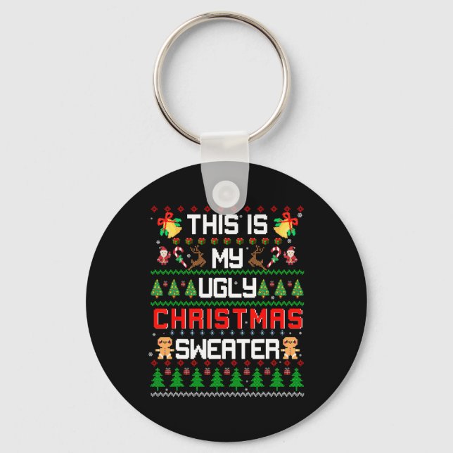 Chaveiro Este É Meu Feliz Natal (Frente)