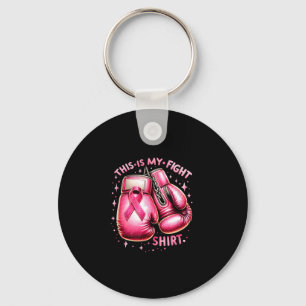 Chaveiro Este É O Meu Boxin De Consciência Do Cancer Da Mam
