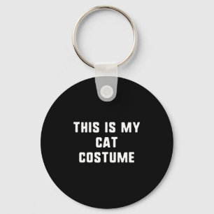 Chaveiro Este É O Meu Figurino De Gato Halloween Engraçado
