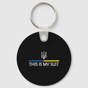 Chaveiro Este é o meu terno de apoio a Zelensky ucraniano