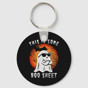 Chaveiro Este É Um Brinde De Boo Sheet Halloween.